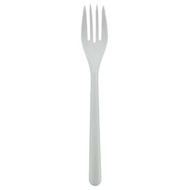 Reusable Fork PP Mineral "Hercules" White 185mm (50 Units)