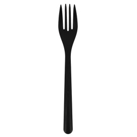 Reusable Fork PP Mineral "Hercules" Black 185mm (50 Units)