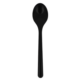 Reusable Teaspoon PP Mineral "Hercules" Black 130mm (50 Units)