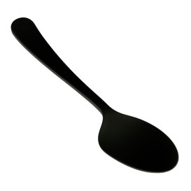 Reusable Spoon PP Mineral "Gaia" Black 190mm (10 Units)