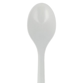 Reusable Teaspoon PP Mineral "Hercules" White 130mm (50 Units)