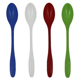 Reusable Ice Cream Spoon PP Mineral Assortment 175mm (100 Units)