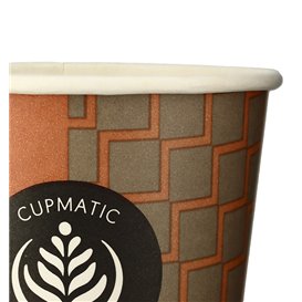 Paper Cup "Cupmatic" 6 Oz/192ml Ø7,0cm (100 Units) 