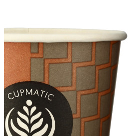 Paper Cup "Cupmatic" 6 Oz/192ml Ø7,0cm (100 Units)  
