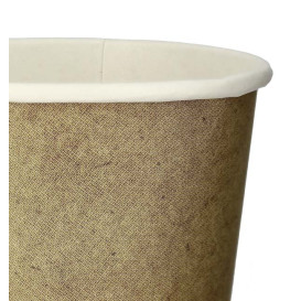 Paper Cup Kraft 9Oz/280 ml Ø8,0cm (1000 Units)