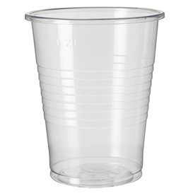 Plastic Cup PP Clear 240ml Ø7,34cm (100 Units)