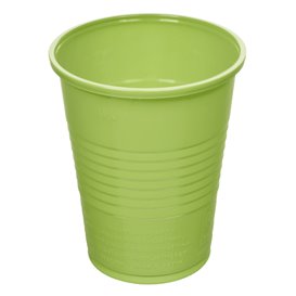 Plastic Cup PS Lime Green 200ml Ø7cm (1.500 Units)