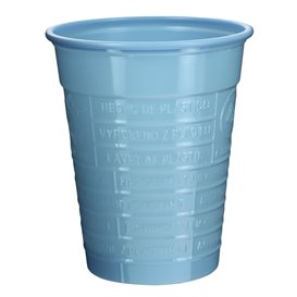 Plastic Cup PS Light Blue 200ml Ø7cm (1.500 Units)