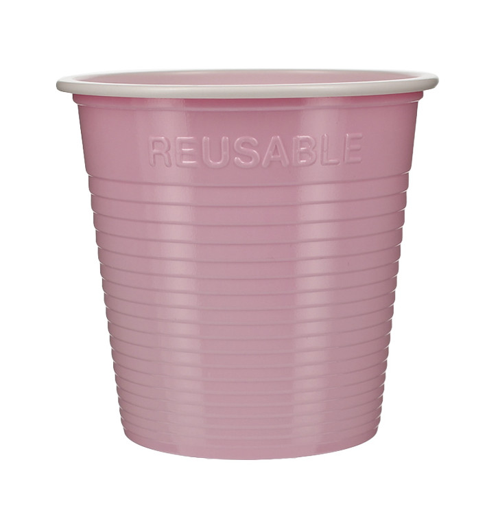 Reusable Economy Shot PS Bicolour Pink 230ml (30 Units) Reusable Economy Shot PS Bicolour Pink 230ml (30 Units)