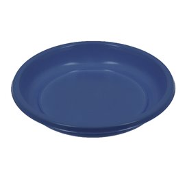 Reusable Plate Deep Economic PS Dark Blue Ø20,5cm (150 Units)
