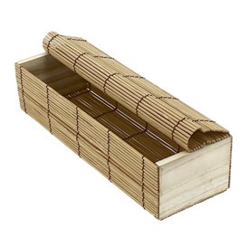 Bamboo Sushi Container 23x8x6cm (1 Unit)