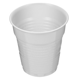 Plastic Cup PS White 166ml Ø7,0cm (3.000 Units)