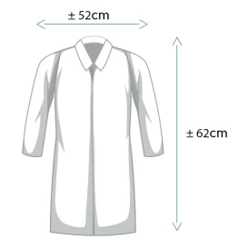 Disposable Lab Coat TST PP Velcro 35gr (1 Unit) 
