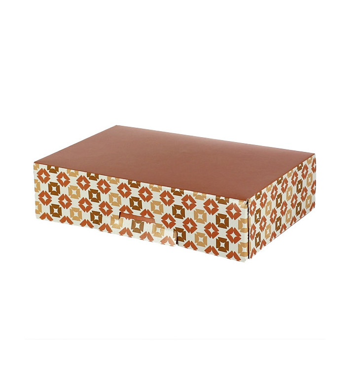 Box for Chocolates and Sweets Coral 18,5x12,5x5cm (600 Units) Box for Chocolates and Sweets Coral 18,5x12,5x5cm (600 Units)