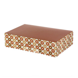 Box for Chocolates and Sweets Coral 18,5x12,5x5cm (100 Units)