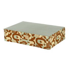 Box for Sweets Mint Chocolate 17x11,5x4,3cm (100 Units)