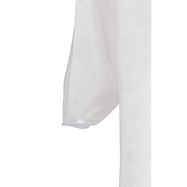 Disposable Lab Coat TST PP Velcro White 4XL (100 Units)