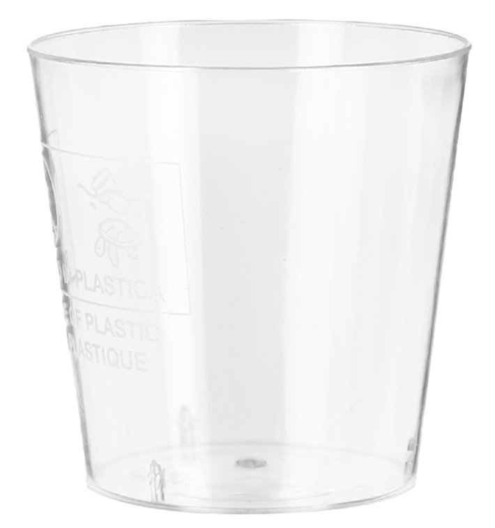 Plastic Shot PS "Moon" Clear 40ml (50 Units) Plastic Shot PS "Moon" Clear 40ml (50 Units)
