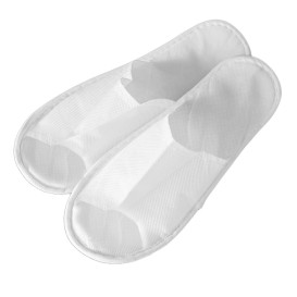 Disposable Slipper TST PP Opened EVA Sole White (1 Unit)