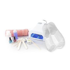 Disposable Slipper TST PP Opened EVA Sole White (1 Unit)