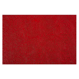 Non-Woven PLUS Tablecloth Roll Red 0,40x45m P30cm (1 Unit) 