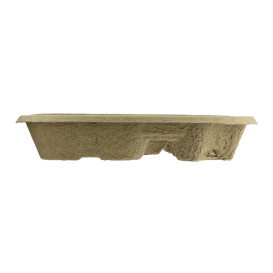 Paper Cup Carrier with 2 Holes and Food Tray (125 Units)
