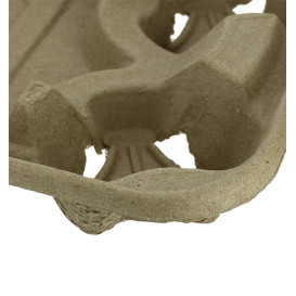 Paper Cup Carrier with 2 Holes and Food Tray (125 Units)