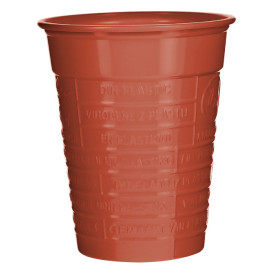 Plastic Cup PS Red 200ml Ø7cm (1.500 Units)