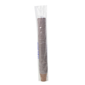Plastic Cup PS Vending Two Tones 166ml Ø7,0cm (100 Units)