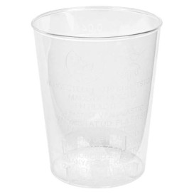 Plastic Shot PS Injection Moulding Clear 40 ml (50 Units) 