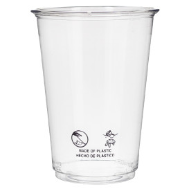 Plastic Cup PET Rigid 9Oz/280ml Ø7,5cm (1.000 Units) 