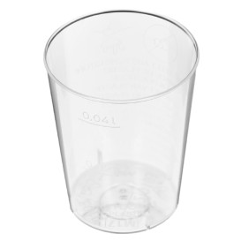 Plastic Shot PS Injection Moulding Clear 40 ml (50 Units) 