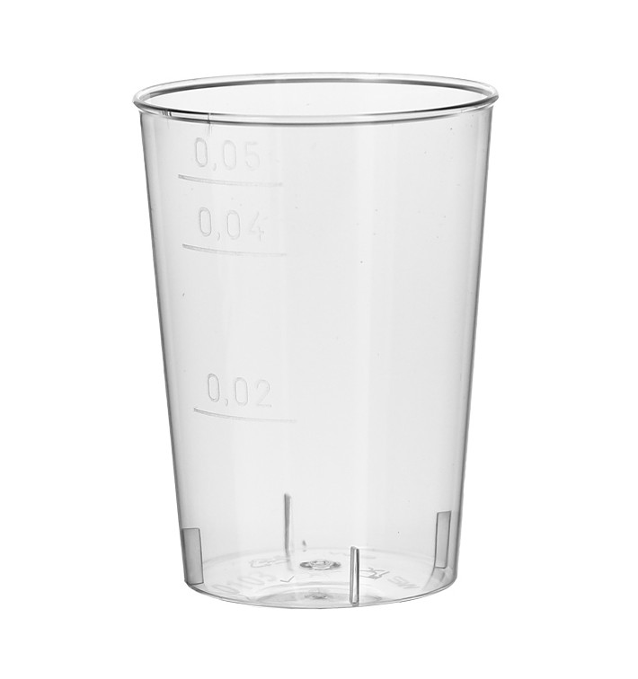 Plastic Shot PS Injection Moulding Clear 50 ml (40 Units) Plastic Shot PS Injection Moulding Clear 50 ml (40 Units)
