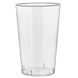 Plastic Cup PS Injection Moulding Clear 500 ml (30 Units)