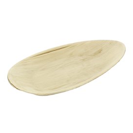 Palm Leaf Tray Oval Shape 30x16cm (25 Units) 