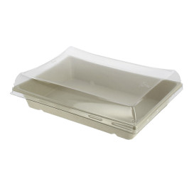 Sugarcane Tray with Lid 750ml 22x16x6cm (90 Units)