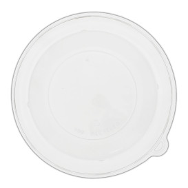 Plastic Dome Lid rPET Crystal Ø21x3cm (150 Units) 