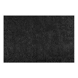 Non-Woven PLUS Tablecloth Black 100x100cm (100 Units) 