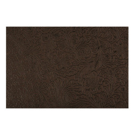 Non-Woven PLUS Tablecloth Brown 120x120cm (100 Units) 