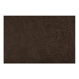 Non-Woven PLUS Tablecloth Brown 100x100cm (100 Units) 