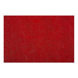 Non-Woven PLUS Tablecloth Red 100x100cm (100 Units) 