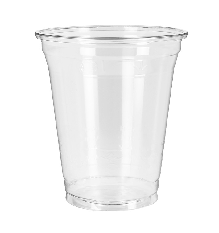 Reusable Double Wall Transparent 350ml 12oz Clear Plastic Cup Cold