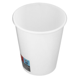 Ice cream cardboard cup 240ml 8oz white medium