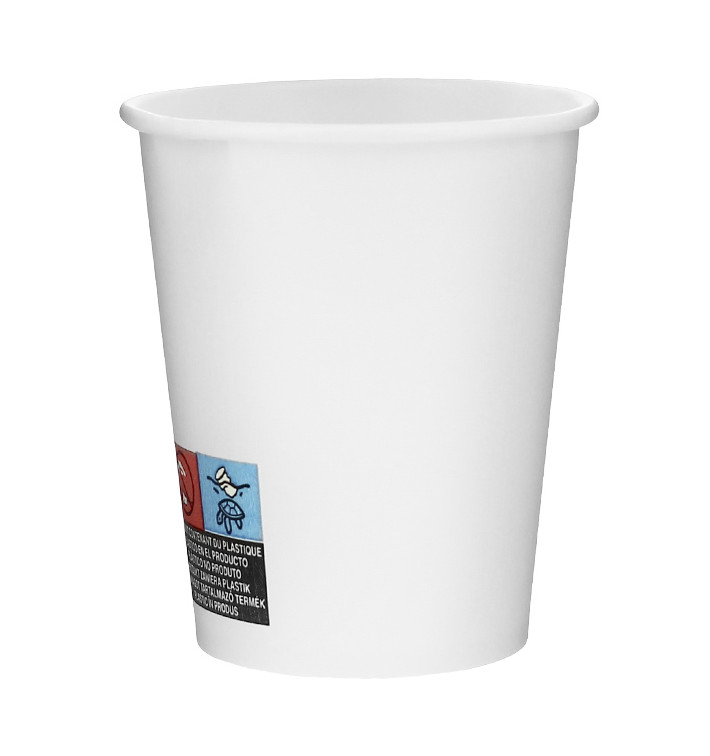 Paper Cup White 6Oz/180ml Ø7,0cm (50 Units) Paper Cup White 6Oz/180ml Ø7,0cm (50 Units)