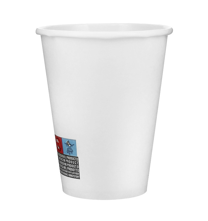Paper Cup White 12 Oz/360ml Ø8,9cm (40 Units) Paper Cup White 12 Oz/360ml Ø8,9cm (40 Units)