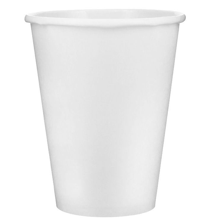 Paper Cup White 12 Oz/360ml Ø8,9cm (600 Units) Paper Cup White 12 Oz/360ml Ø8,9cm (600 Units)