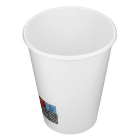 Paper Cup White 12 Oz/360ml Ø8,9cm (600 Units)