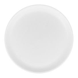 Reusable Plate Durable PP Mineral White Ø27,5cm (6 Units)