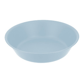 Reusable Plate Durable PP Mineral Blue Ø18cm (54 Units)