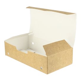 Paper Take-Out Box Large size Kraft 2,00x1,00x0,50,m (375 Units)
